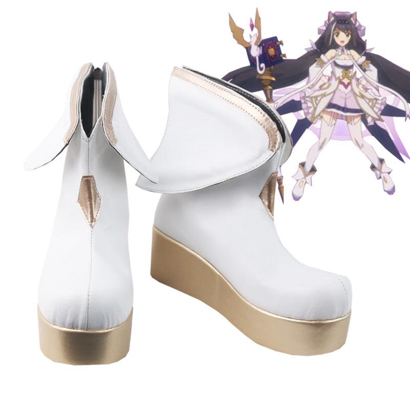 Princess Connect! Re Dive Kelly Princess White Anime Game Cosplay Boots Shoes