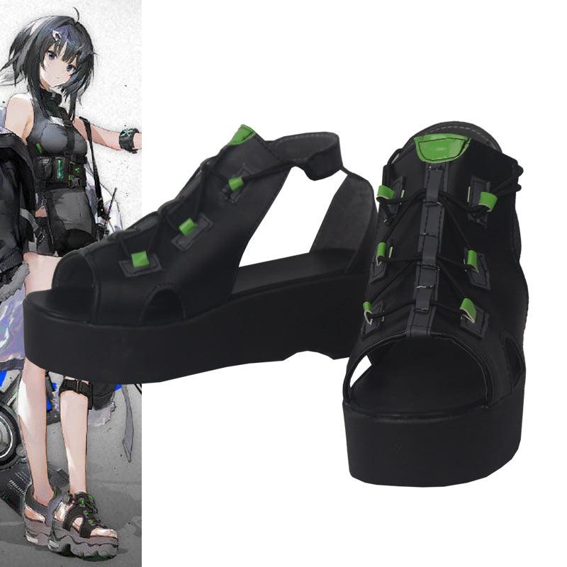 Arknights La Pluma Game Cosplay Sandals Shoes for Carnival Anime Party