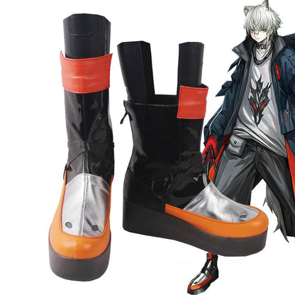 Arknights Aosta Game Cosplay Boots Shoes for Carnival Anime Party