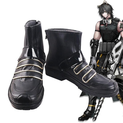 Arknights Broca Game Cosplay Boots Shoes for Carnival Anime Party