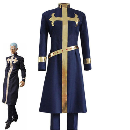 Anime JoJo's Bizarre Adventure: Stone Ocean Enrico Pucci Cosplay Costumes