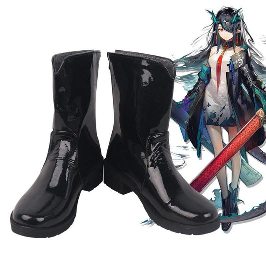 Arknights Dusk Game Cosplay Boots Shoes for Carnival Anime Party