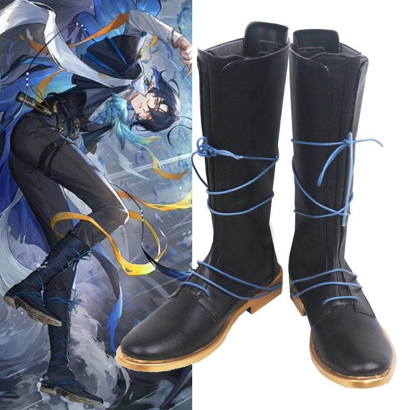 Arknights Lumen Game Cosplay Boots Shoes for Carnival Anime Party