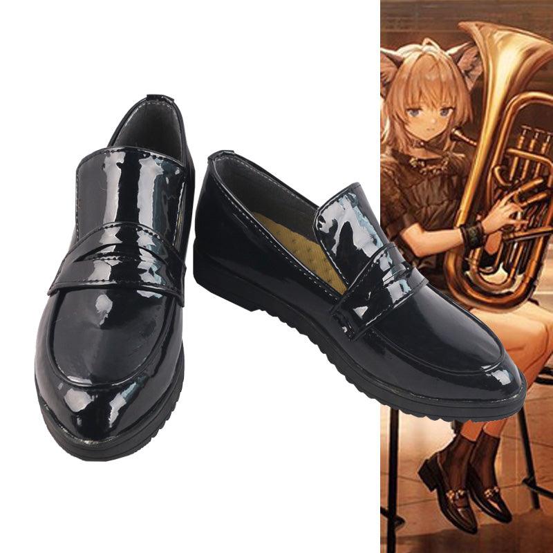 Arknights Angelina Ambience Synesthesia Symphony Game Cosplay Boots Shoes for Carnival