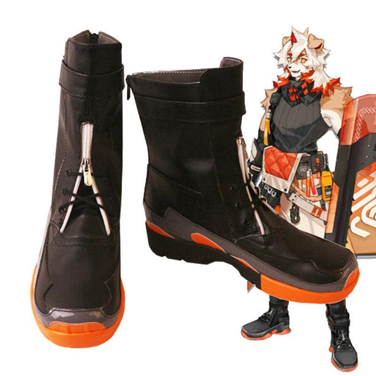 Arknights Hung Game Cosplay Boots Shoes for Carnival Anime Party