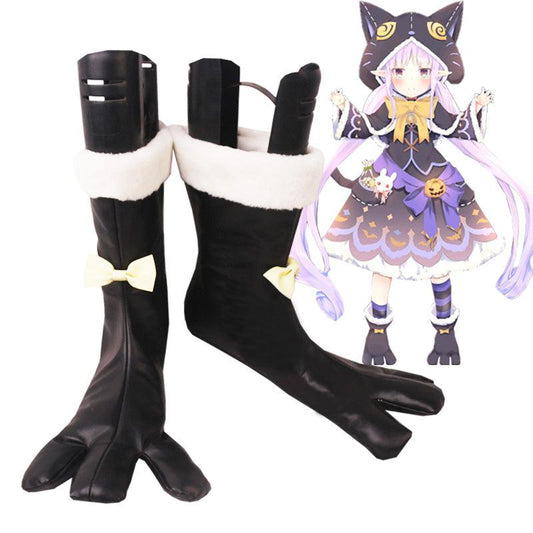 Princess Connect! Re Dive Yui Kokura Halloween Anime Game Cosplay Boots Shoes