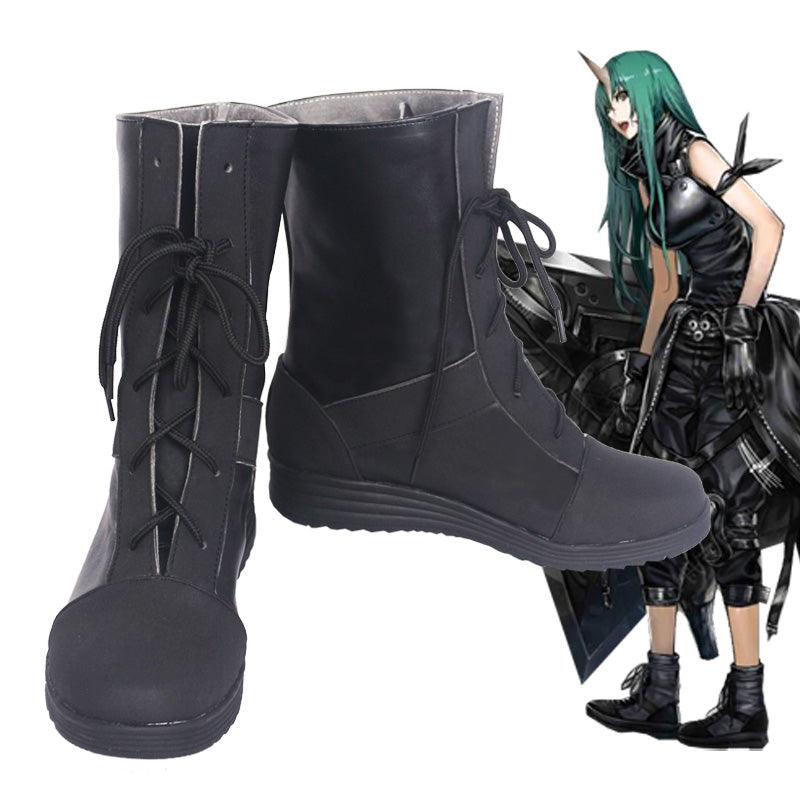 Arknights Hoshiguma Game Cosplay Boots Shoes for Carnival Anime Party