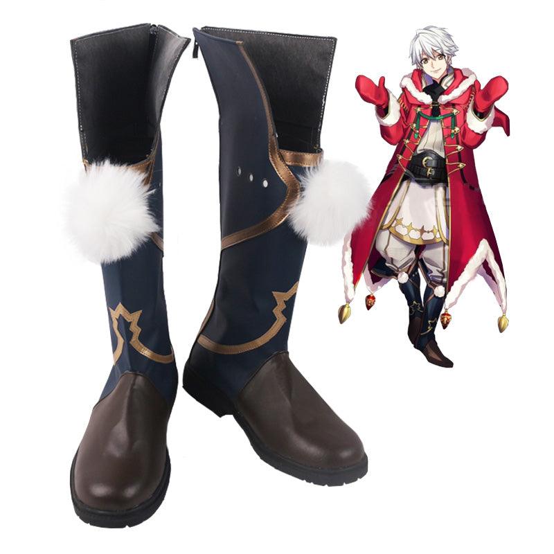 Fire Emblem Echoes: Shadows of Valentia Robin Anime Game Cosplay Boots Shoes