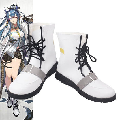 Arknights Ling Game Cosplay Boots Shoes for Carnival Anime Party