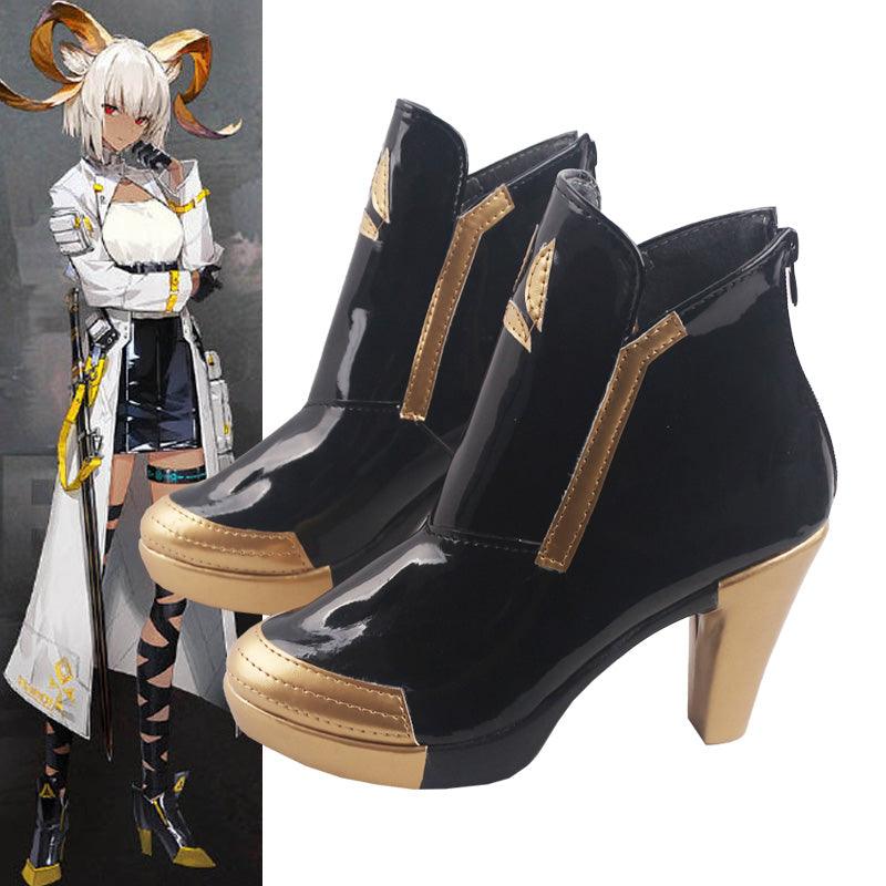 Arknights Carnelian Game Cosplay Boots Shoes for Carnival Anime Party