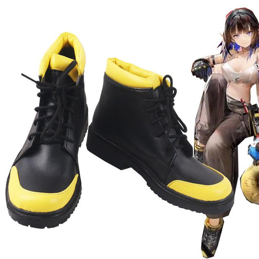 Arknights Eunectes forgemaster Game Cosplay Boots Shoes for Carnival Anime Party