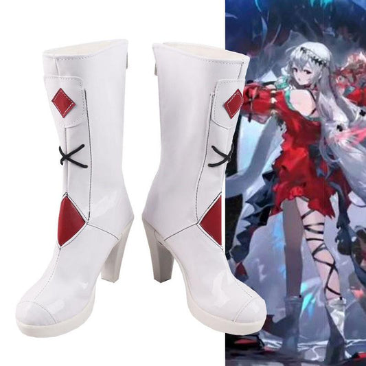 Game Arknights Skadi the Corrupting Heart Ver. A Cosplay Boots Shoes for Cosplay Anime Carnival