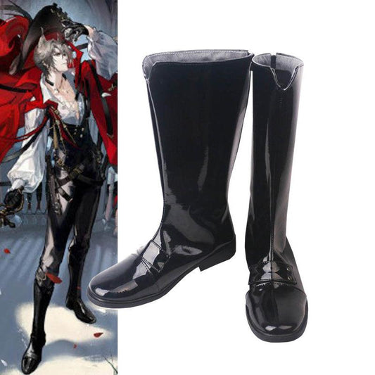 Arknights PHANTOM Focus Game Cosplay Boots Shoes for Carnival Anime Party