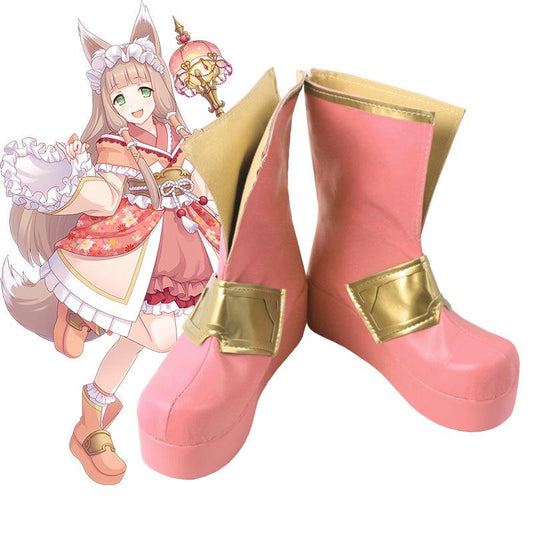 Princess Connect! Re Dive Himemiya Maho Anime Game Cosplay Boots Shoes