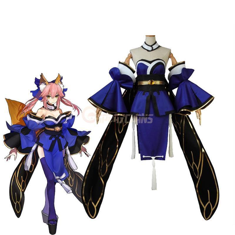 FGO Fate/Grand Order Tamamo no Mae Halloween Carnaval Christmas Cosplay Costume