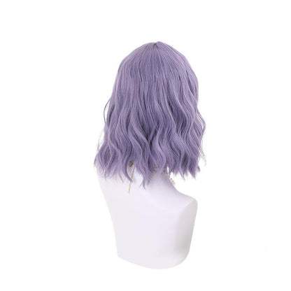 Rainbow Candy Wigs Wigs Grey Blue, Grey Pink, Light Gold Short Wig