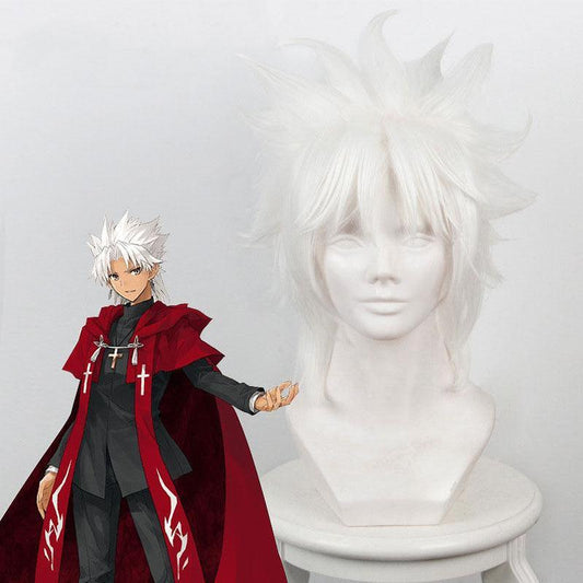 FGO Fate Grand Order Amakusa Shirou Tokisada Shirou Kotomine White Cosplay Wig