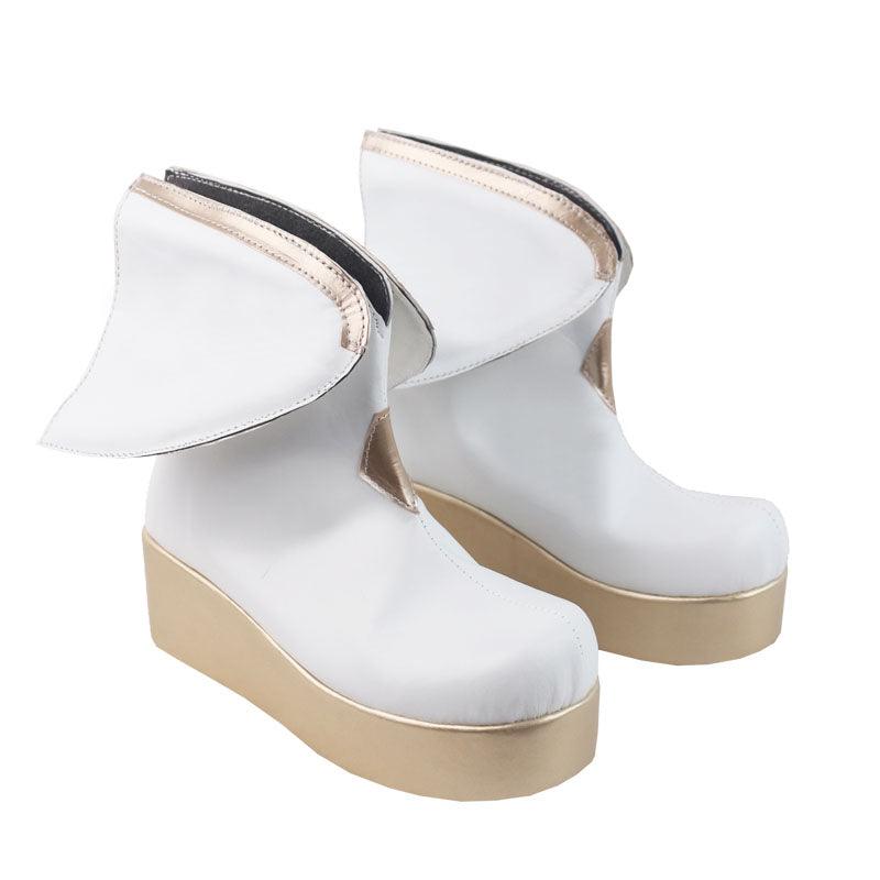 Princess Connect! Re Dive Kelly Princess White Anime Game Cosplay Boots Shoes