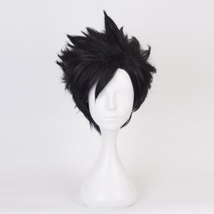 Haikyuu!! Kuroo Tetsurou Black Short Cosplay Wig