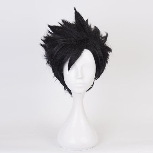 Haikyuu!! Kuroo Tetsurou Black Short Cosplay Wig