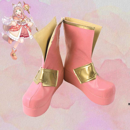 Princess Connect! Re Dive Himemiya Maho Anime Game Cosplay Boots Shoes