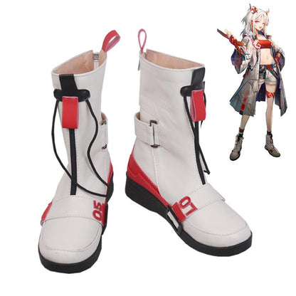 Arknights Nian Game Cosplay Boots Shoes for Carnival Anime Party