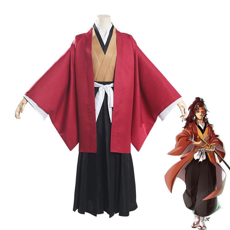 Anime Demon Slayer Kimetsu no Yaiba Tsugikuni Yoriichi Cosplay Costumes