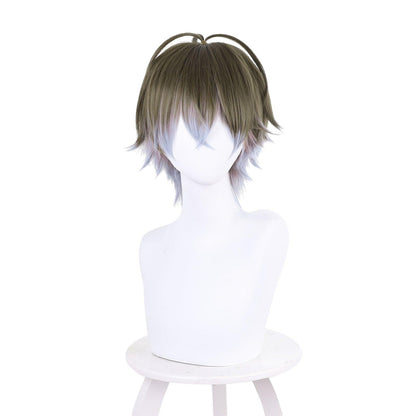 Anime Cosplay Wigs for Ike Eveland Brown Gradient Cosplay Wig of NIJISANJI