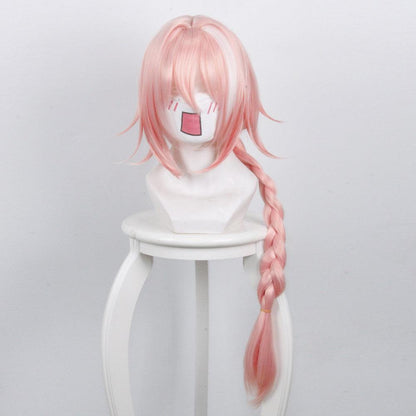 Fate/Apocrypha Astolpho Pink And White Ombre Braid Anime Cosplay Wigs