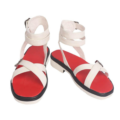 Arknights Angelina Coral Coast Summer Flower Game Cosplay Sandals Shoes for Carnival