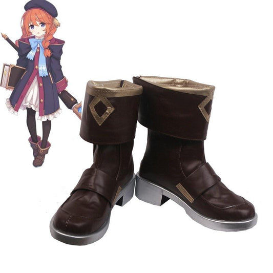 Princess Connect! Re Dive Shingyouji Yuni Anime Game Cosplay Boots Shoes