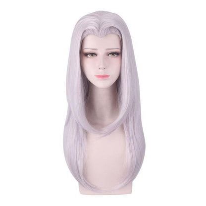 Anime JoJo's Bizarre Adventure Golden Wind Leone Abbacchio Long Gray Cosplay Wigs