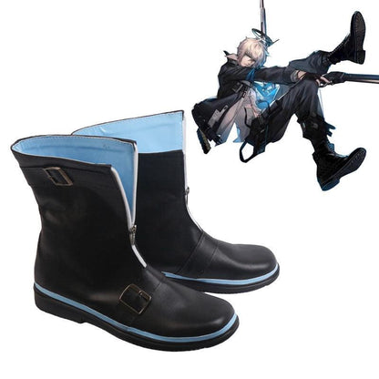 Arknights Executor Titleless Code Game Cosplay Boots Shoes for Carnival Anime Party