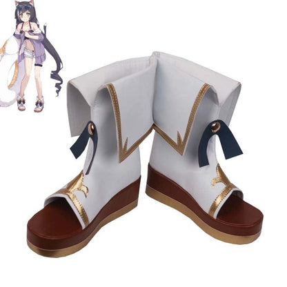 Princess Connect! Re Dive Kelly Princess Swimsuit Anime Game Cosplay Boots Shoes