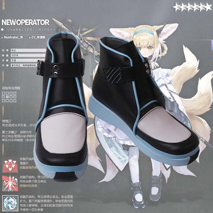 Game Arknights Suzuran Cosplay Boots Shoes for Cosplay Anime Carnival