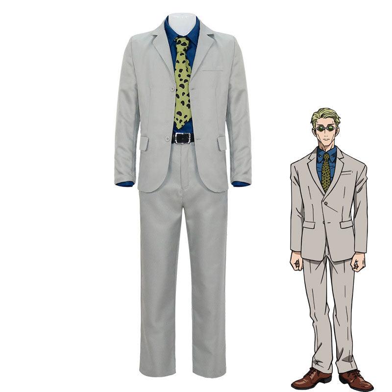 Anime Jujutsu Kaisen Nanami Kento Gray Blue Cosplay Costumes