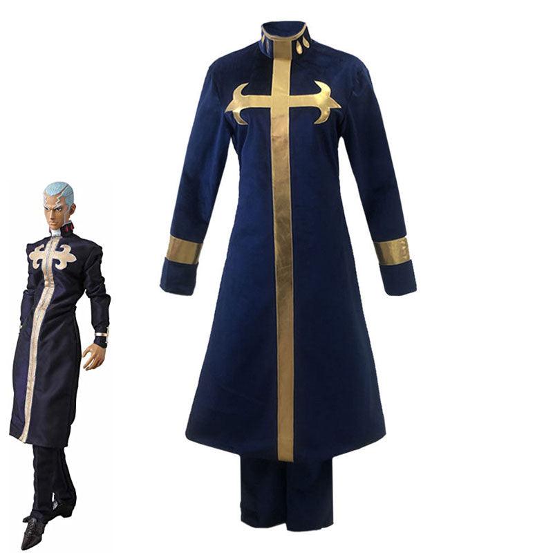 Anime JoJo's Bizarre Adventure: Stone Ocean Enrico Pucci Cosplay Costumes