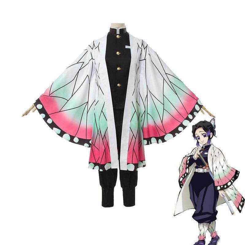 Demon Slayer Kimetsu no Yaiba Kochou Shinobu kimono Cosplay Costume