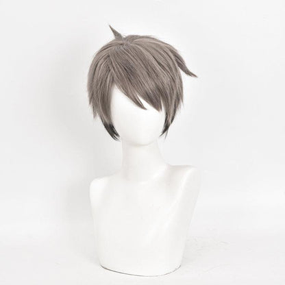 Haikyuu!! Miya Osamu Gray Short Cosplay Wig