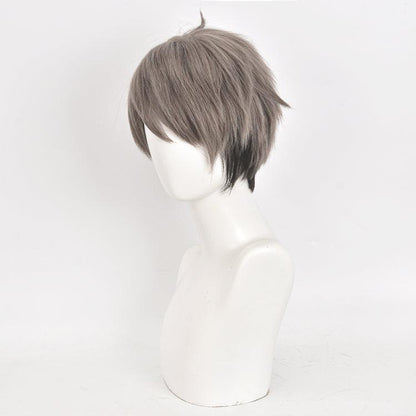 Haikyuu!! Miya Osamu Gray Short Cosplay Wig