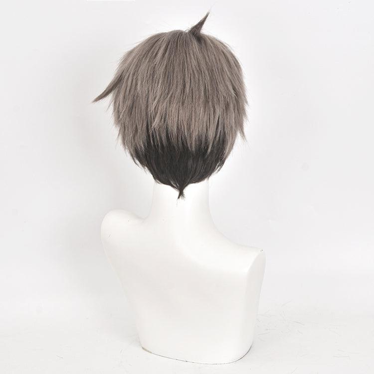 Haikyuu!! Miya Osamu Gray Short Cosplay Wig