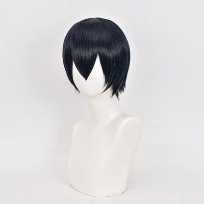 Haikyuu!! Kageyama Tobio Black Short Cosplay Wig