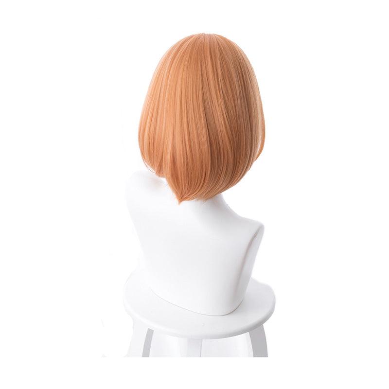 Anime The Quintessential Quintuplets Yotsuba Nakano Short Orange Cosplay Wigs