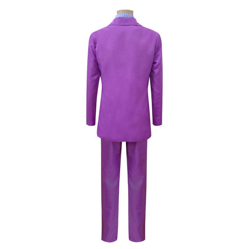 Anime JoJo's Bizarre Adventure Yoshikage Kira Suit Cosplay Costumes