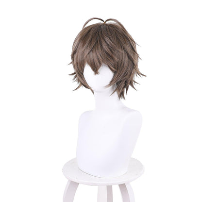 Anime Cosplay Wigs for Alban Knox brown Cosplay Wig of NIJISANJI