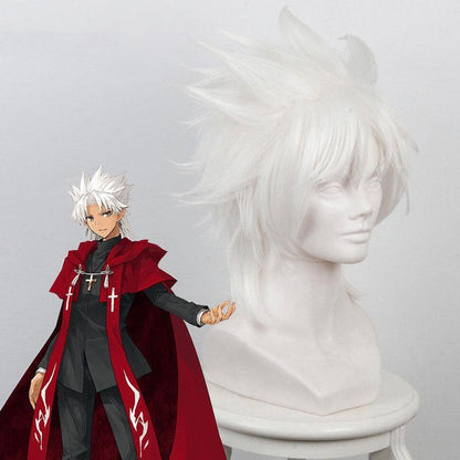 FGO Fate Grand Order Amakusa Shirou Tokisada Shirou Kotomine White Cosplay Wig