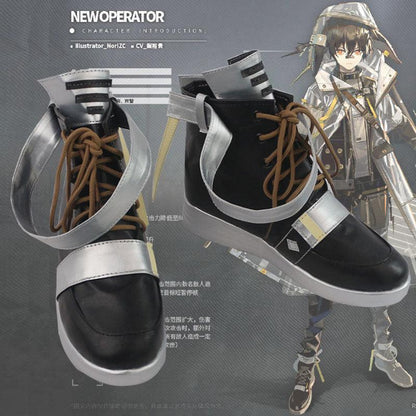 Arknights Ayerscarpe Game Cosplay Boots Shoes for Carnival Anime Party