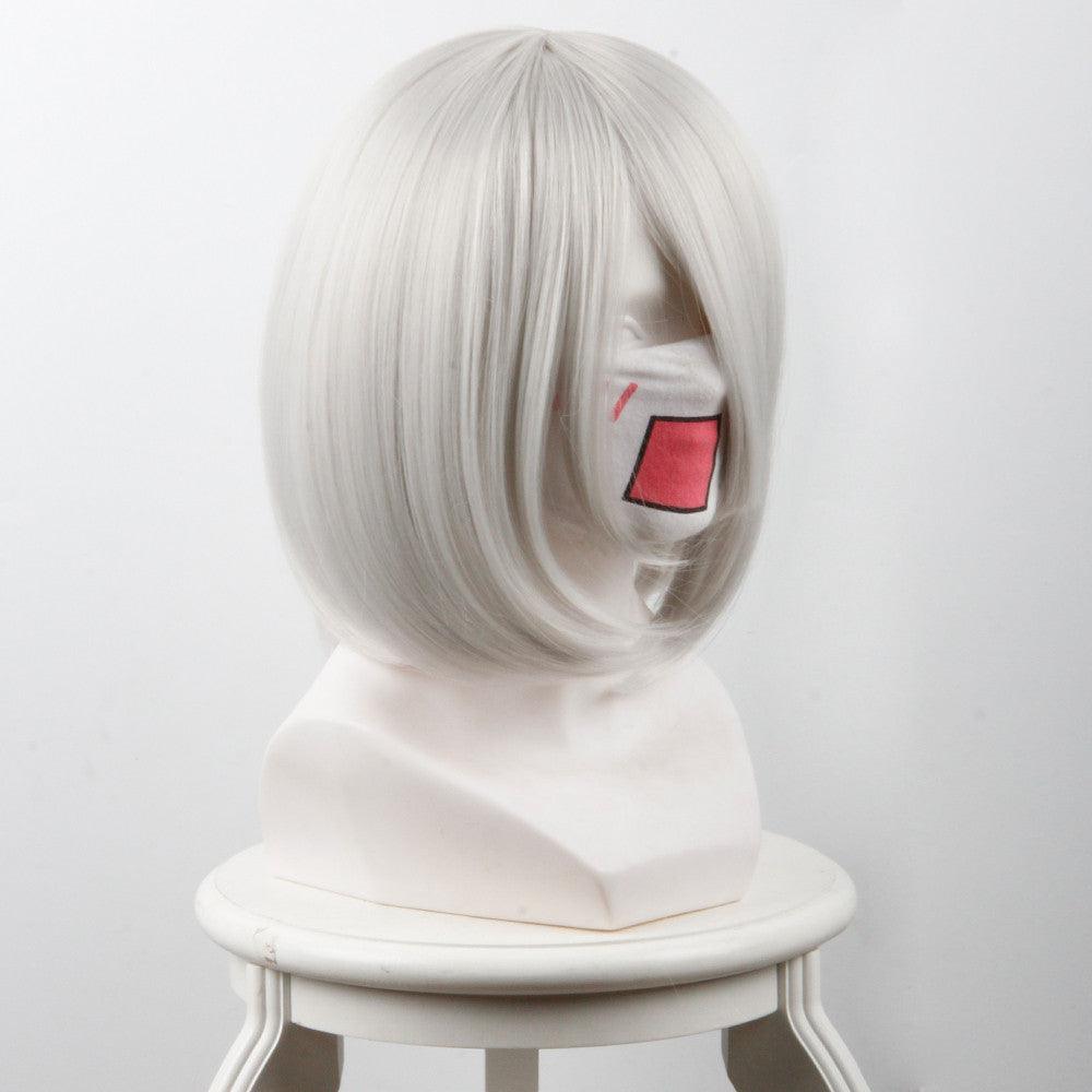 NieR:Automata 2B NieR Silver Gray Short Anime Cosplay Wigs