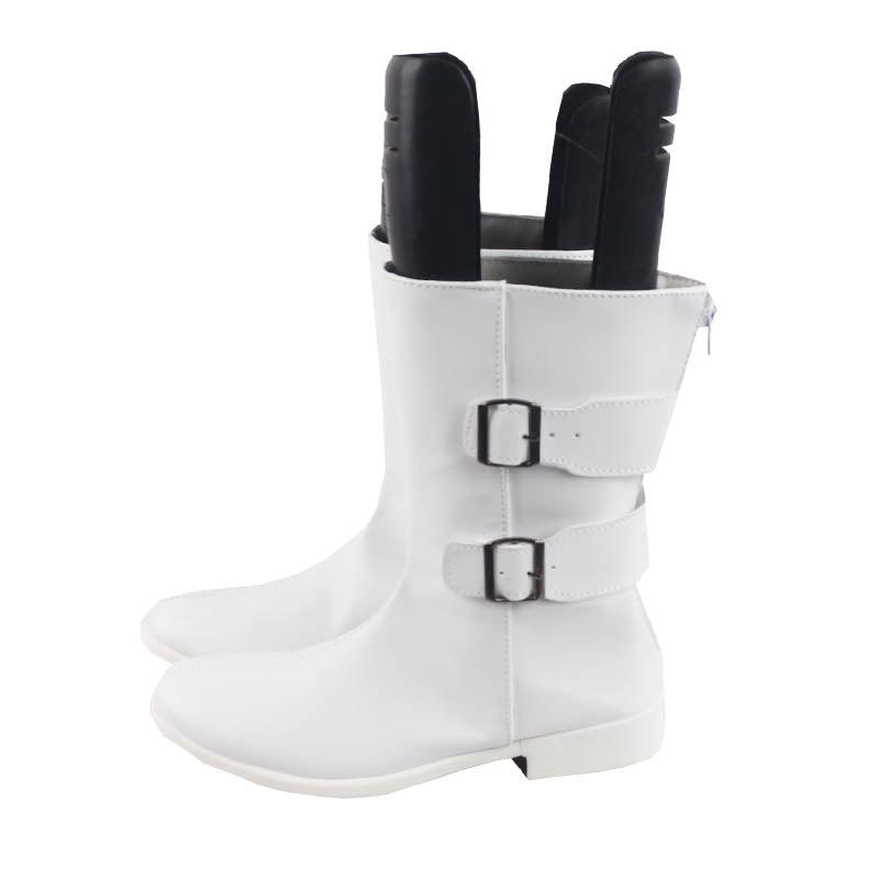 Tokyo Revengers Mikey Manjiro Sano White Anime Comic Cosplay Boots Shoes