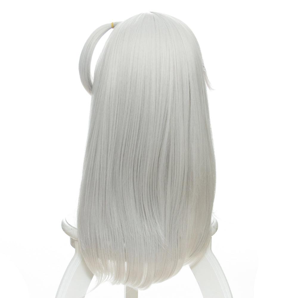 Anime Azur Lane IJN Suzutsuki White Long Cosplay Wig